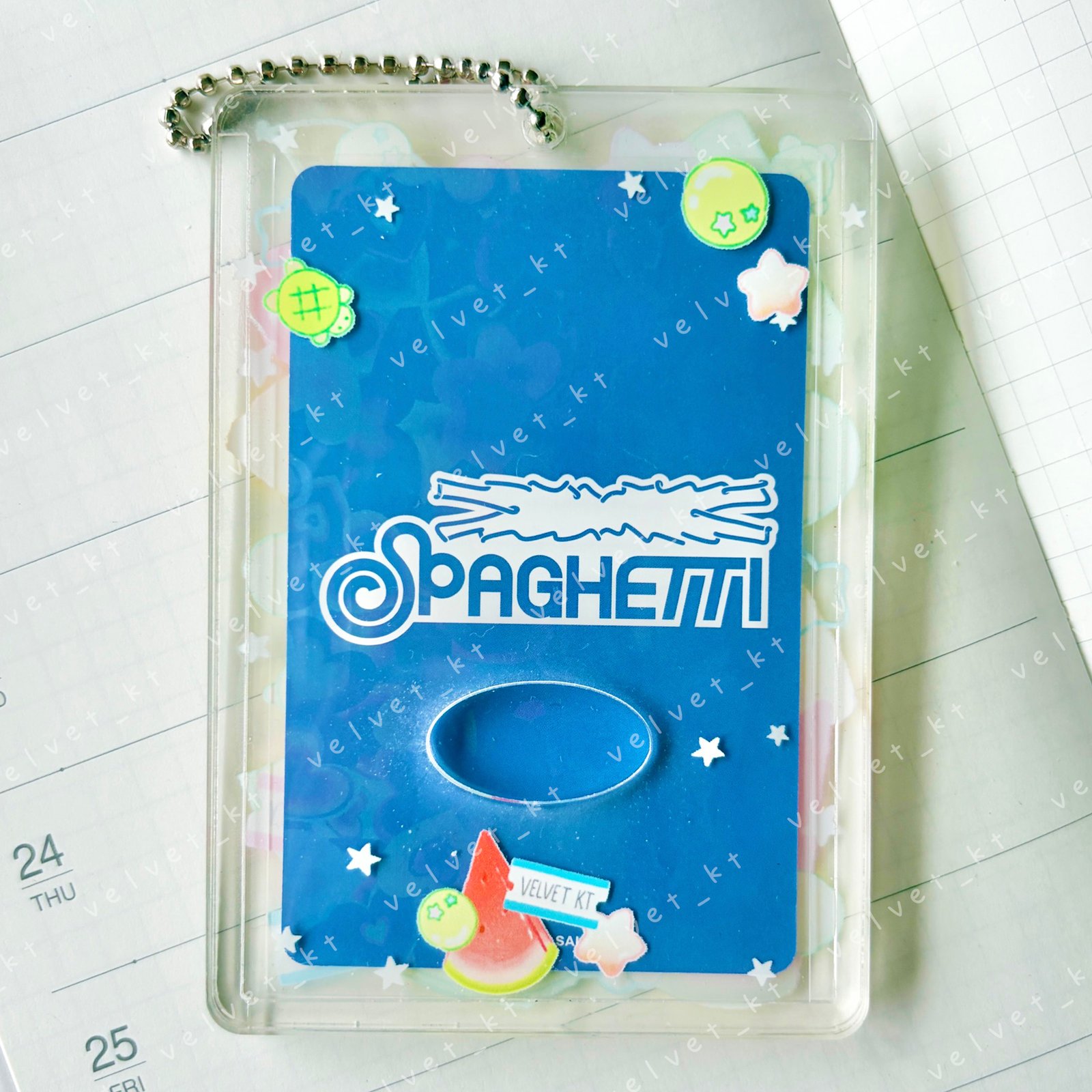 Photocard Holder - Tropical Fruit Mix | Studio Velvet KT